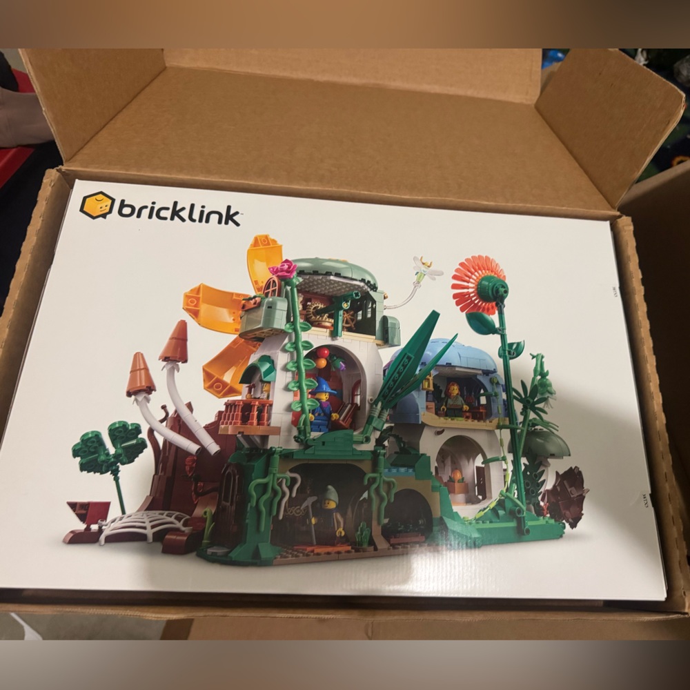 Lego Botanical Building Set - Green, Orange, White